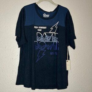 Lucky Brand David Bowie T-shirt Size 3X